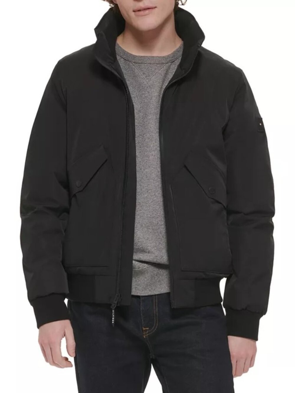 Tommy Hilfiger Men's Flex Performance Zip-Front Bomber Jacket, Size XL